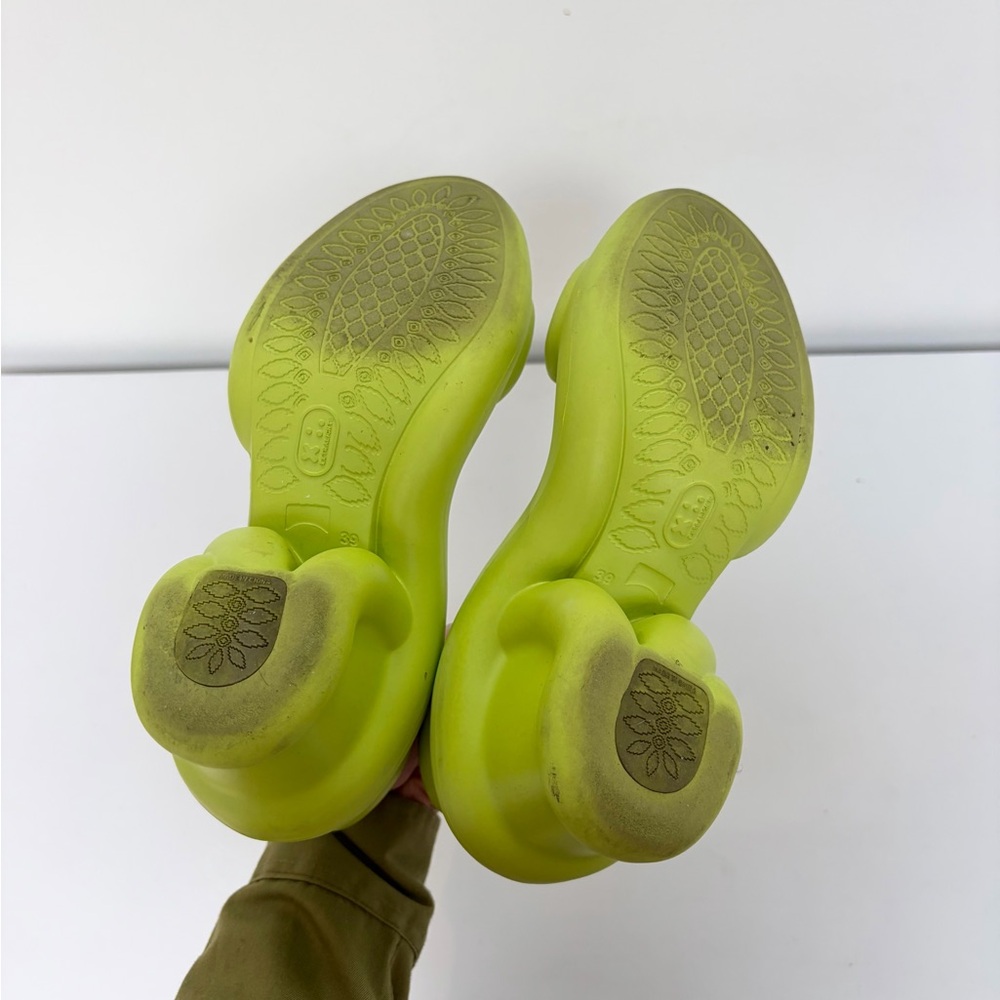 Camper lime green Kobarah sandals - Picture 3 of 4